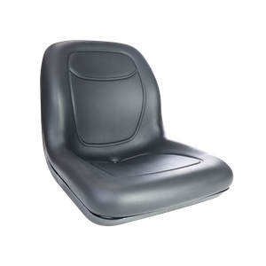 Черное сиденье из ПВХ с несколькими монтажными отверстиями