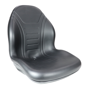 Высокое черное виниловое сиденье с несколькими вариантами крепления
