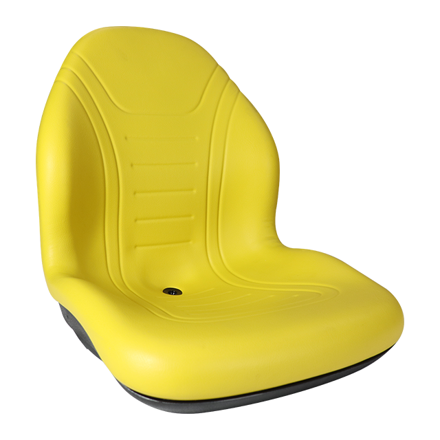 Высокое черное виниловое сиденье с несколькими вариантами крепления