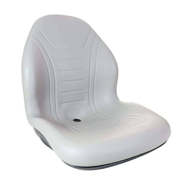 Высокое черное виниловое сиденье с несколькими вариантами крепления