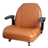 Коричневое сиденье для газонокосилки Zero Turn с подлокотниками Bobcat Dixie Snapper Toro Exmark Bad Boy