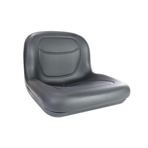 Черное виниловое ковшеобразное сиденье с несколькими вариантами крепления